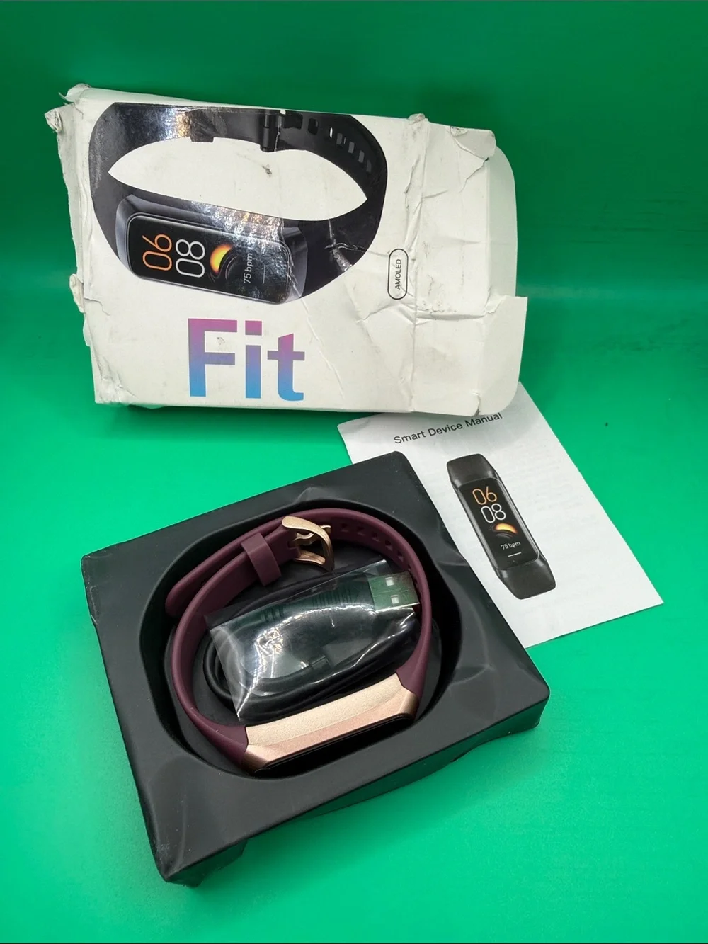 Fitness Tracker Watch Color- Purple